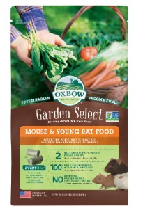 OXBOW GARDEN SELECT MOUSE & YOUNG RAT FOOD 900G