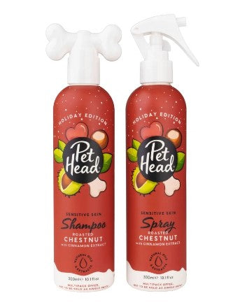 Pet Head Festive Roasted Chestnut Shampoo & Spray