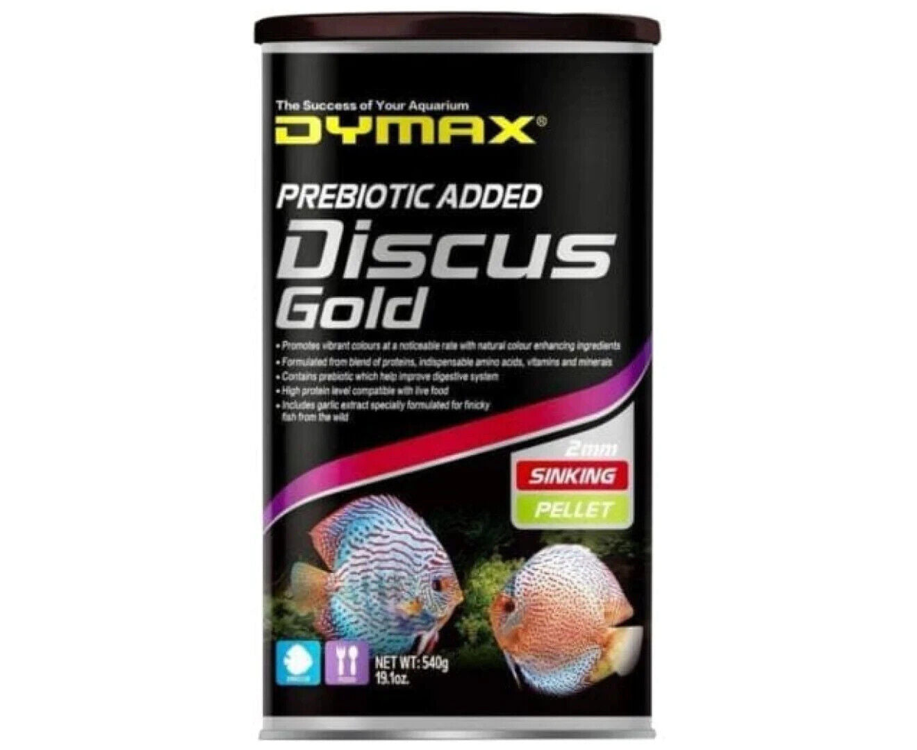 DYMAX DISCUS GOLD 540G SINKING- DM458