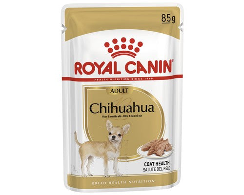 ROYAL CANIN CHIHUAHUA POUCH ADULT DOG WET FOOD 12X85G