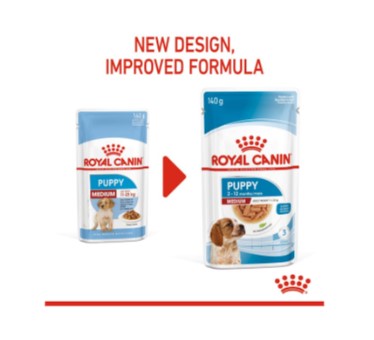 ROYAL CANIN MEDIUM PUPPY 10X140g