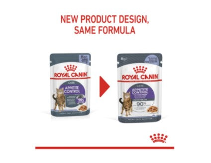 ROYAL CANIN APPETITE CONTROL JELLY POUCHES 12x85g