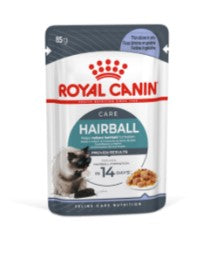 ROYAL CANIN HAIRBALL CARE JELLY 12 x 85g POUCH