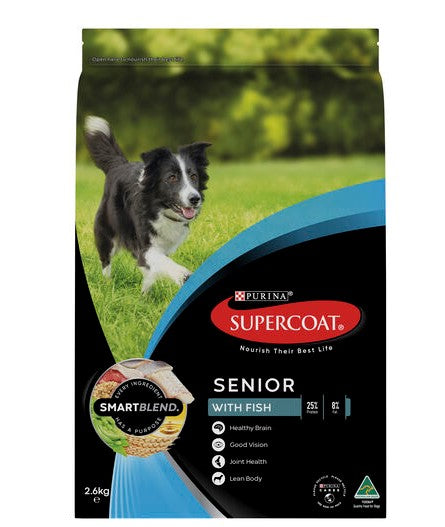 SUPERCOAT SENIOR FISH 18KG