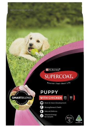 SUPERCOAT PUPPY CHICKEN 20KG