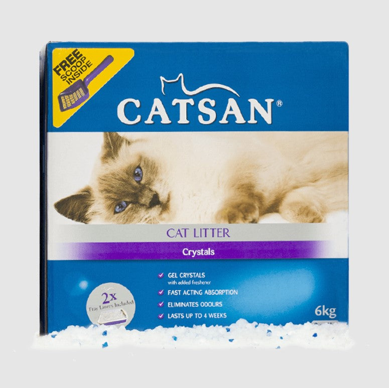 CATSAN LITTER CATSAN CRYSTALS 6KG