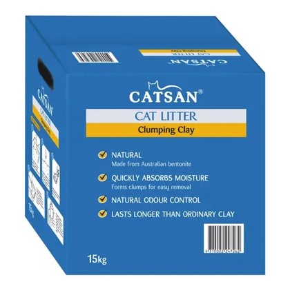 CATSAN CAT ULTRA CLUMPING CLAY 15KG