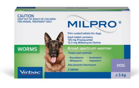 MILPRO DOGS 2 TABS