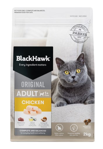 BLACK HAWK CAT CHICKEN 2KG