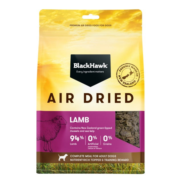 BLACK HAWK AIR DRIED LAMB 450G