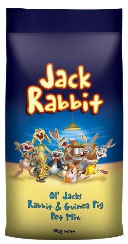 OL JACKS RABBIT & G PIG PET MIX 10KG