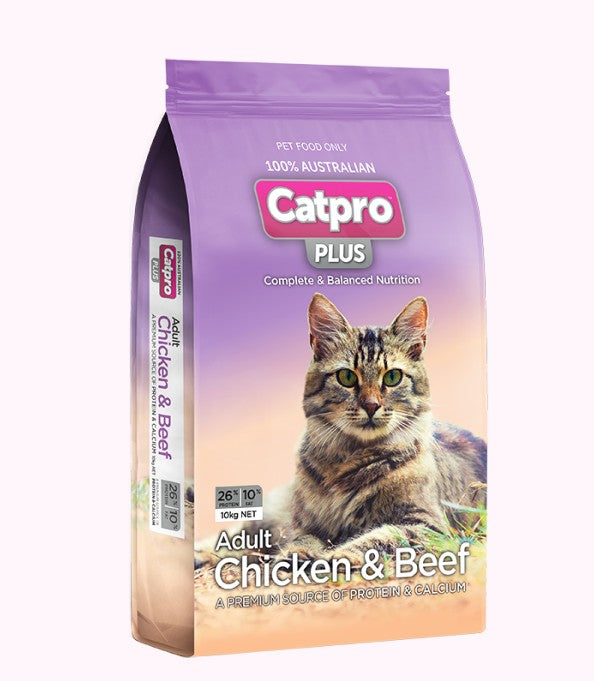 Catpro Plus Chicken & Beef 10kg