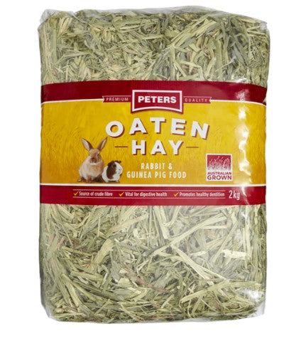 PETERS OATEN HAY 2KG – Baba G's Farm