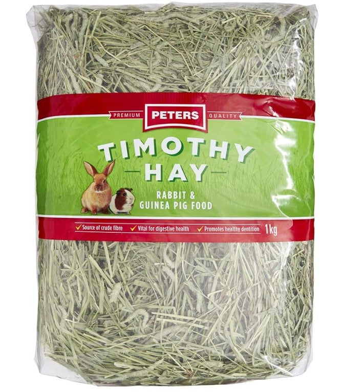 TIMOTHY HAY USA RABBIT & GUINEA PIG FOOD 1KG