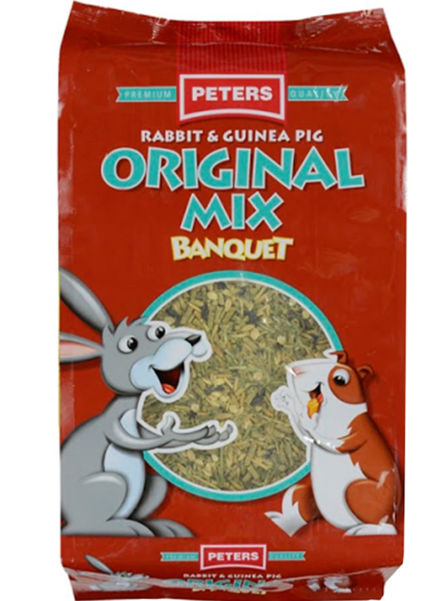 PETERS ORIGINAL MIX - RABBIT & GUINEA PIG FOOD 3.5KG