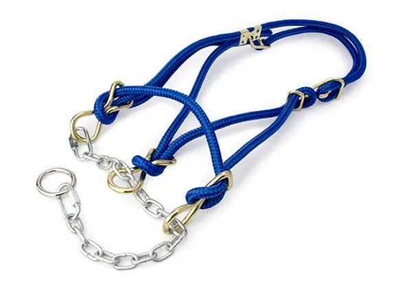 Hackamore Halter Bull - Blue