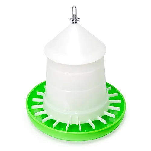 SUSPENSION POULTRY FEEDER WITH LID