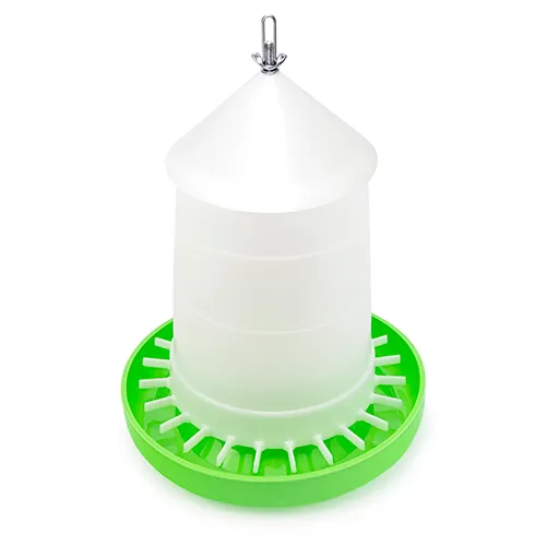 SUSPENSION POULTRY FEEDER WITH LID