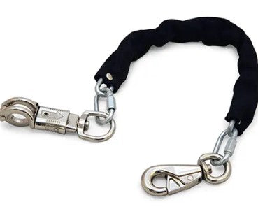 DOG UTE CHAIN WITH QUICK RELEASE PANIC SNAP