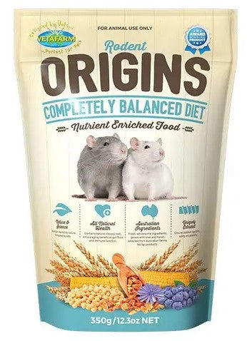 VETAFARM RODENT ORIGINS 350G