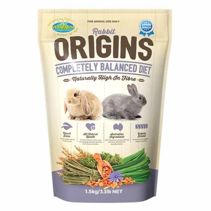 VETAFARM RABBIT ORIGINS COMPLETE DIET 1.5kg