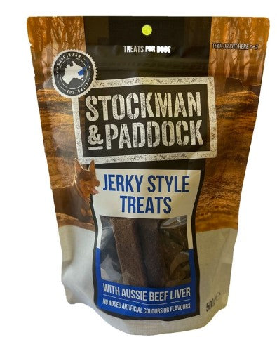 STOCKMAN PADDOCK AUSSIE JERKY 500G