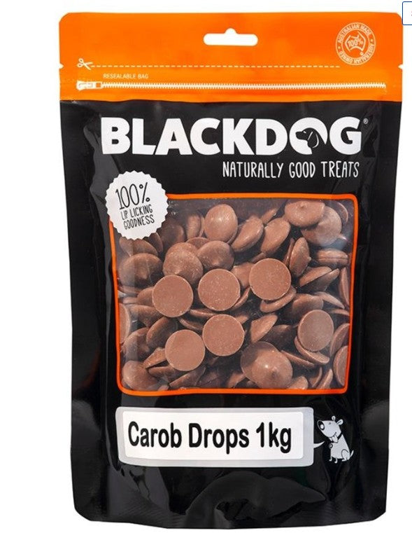  BLACK DOG CAROB DROPS 1KG