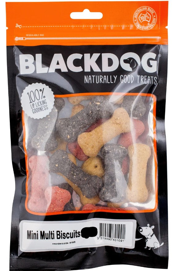 BLACKDOG MINI MULTI BISCUITS 150g