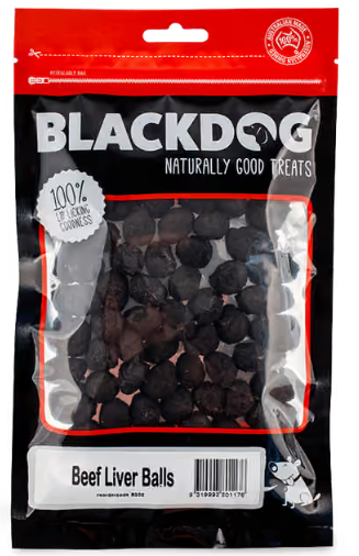 Blackdog Beef Liver Balls 180g
