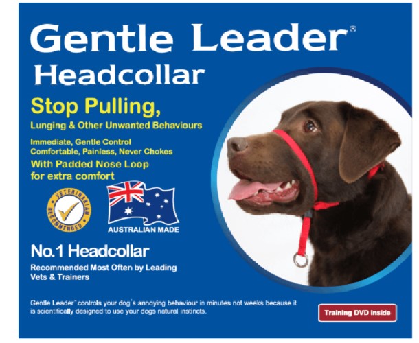 GENTLE LEADER DOG HEAD COLLAR BLACK XLARGE