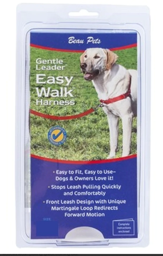 BEAU PETS GENTLE LEADER EASY WALK DOG HARNESS SMALL