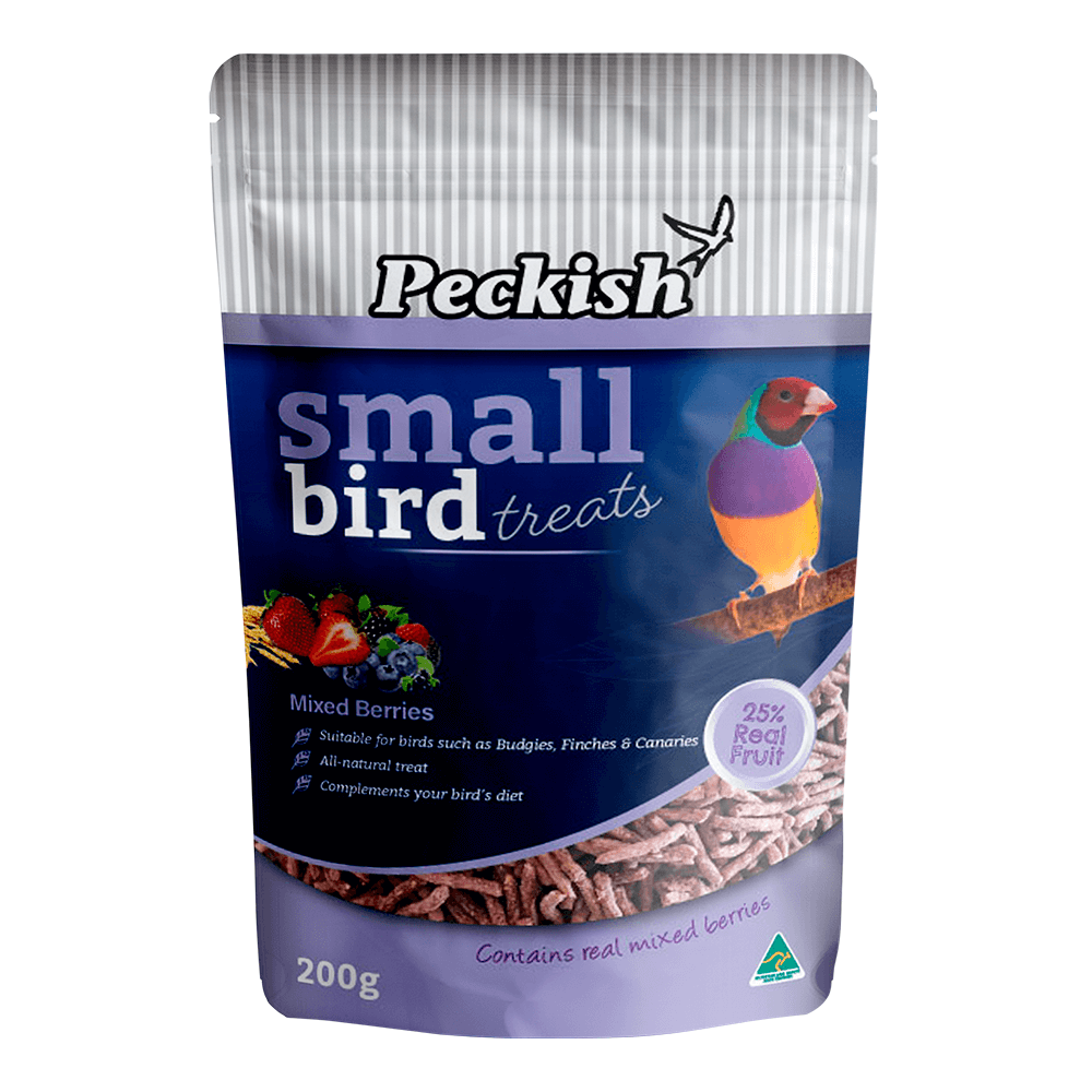 PECKISH Small Bird Mixed Berry Treats 200g