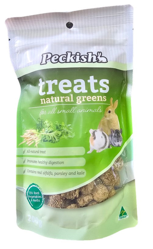 Peckish - Small Animal Natural Greens Treat 200g