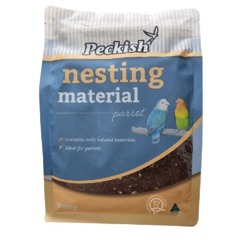 PECKISH PARROT NESTING MATERIAL 700G