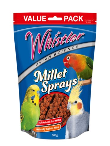 WHISTLER NATURAL MILLET SPRAYS (PREMIUM RED) 200G