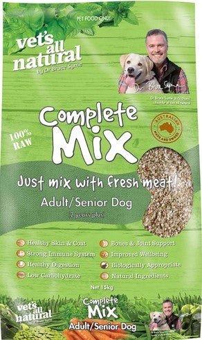 VETS ALL NATURAL COMPLETE MIX ADULT SENIOR 5KG