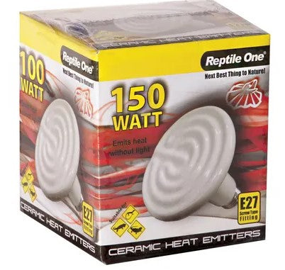 REPTILE ONE 150 WATT CERAMIC HEAT GLOBE