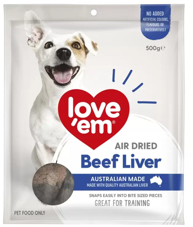 LOVE 'EM BEEF LIVER