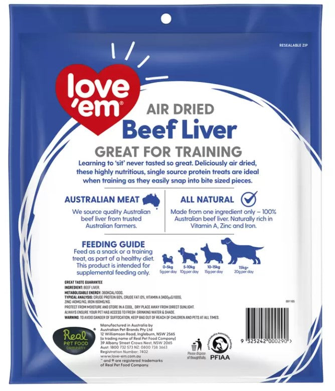 LOVE 'EM BEEF LIVER