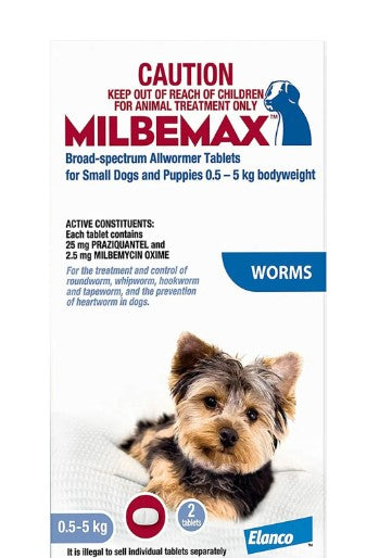 Milbemax Allwormer Tablets 2pack