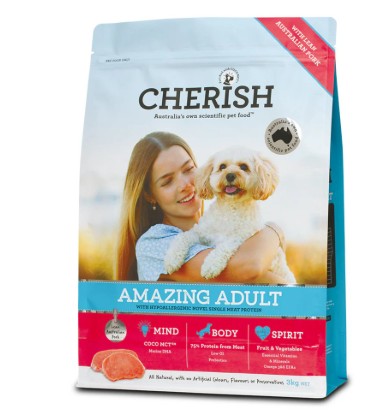 CHERISH DOG AMAZING ADULT PORK