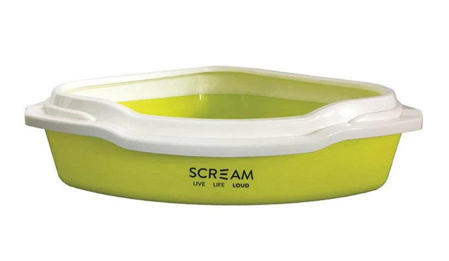 SCREAM CORNER LITTER TRAY LOUD 55x43x17CM