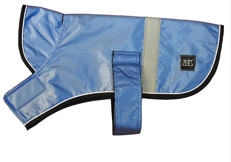 ZEEZ DAPPER DOG COAT SKY BLUE