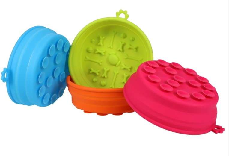 Scream COLLAPSIBLE TRAVEL BOWL W/SUCTION BASE (350ml)