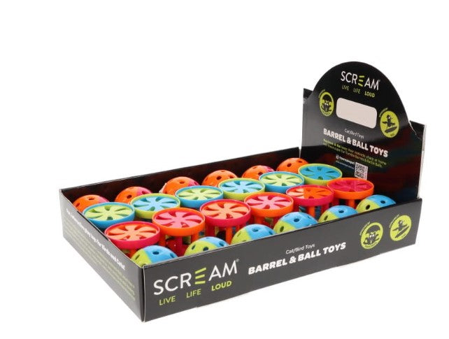 SCREAM BALL MULTICOLOUR 24PK