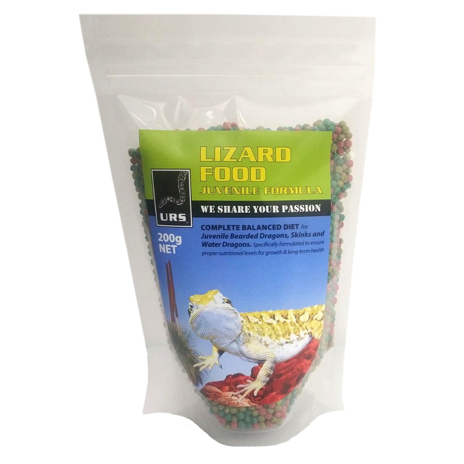 URS LIZARD FOOD JUVENILE FORMULA 200g