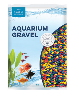 AQUARIUM GRAVEL RAINBOW NEON 1KG 030