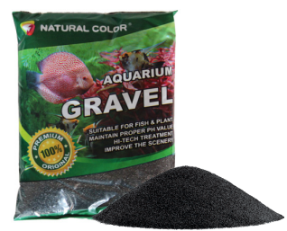 GRAVEL SILICA BLACK 5KG 073