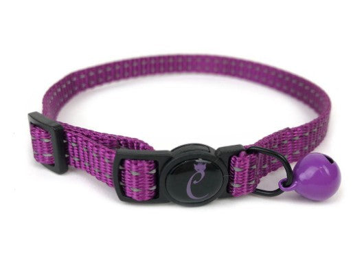 CATTITUDE CAT COLLAR CLASSIC PURPLE