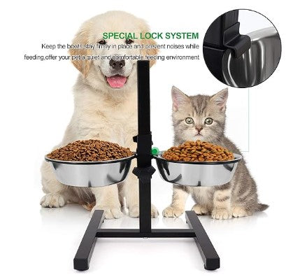 CANINE CARE DOG BOWL ADJUSTABLE DINER